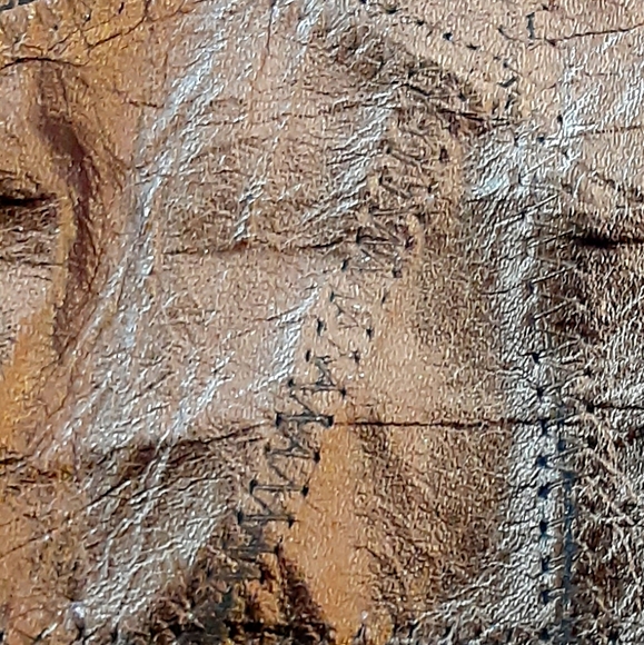 Bronze and gold handbag - Picture 5 of 8